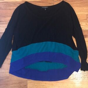 Multicolor cropped sweater